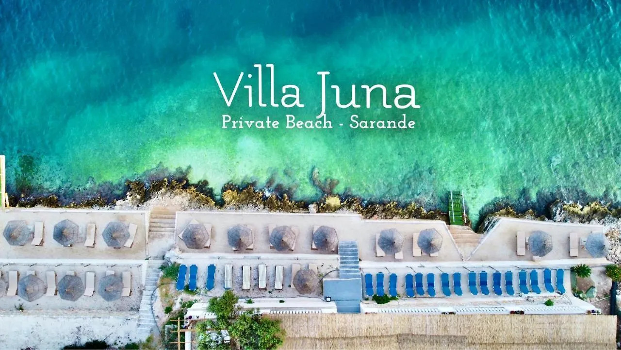 Villa Juna Beach location